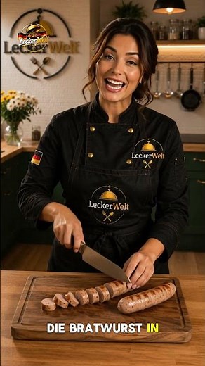 🌭 Die berühmte deutsche Currywurst – einfach, schnell und unglaublich lecker! 😍#currywurst #kochen