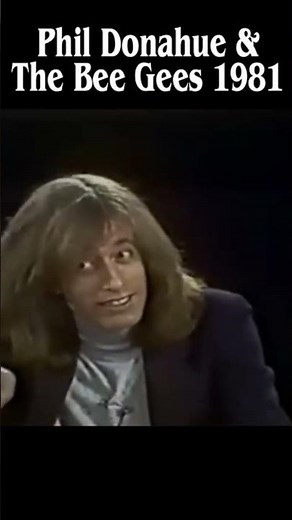 Remembering Phil Donahue, with The Bee Gees 1981