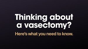 Getting a vasectomy and testing for success