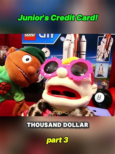 Junior's Credit Card! - part 3 #usa #fyp #credit #cartoon #funny | credit card