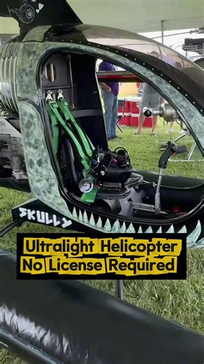 No license Required - Cheap Ultralight Helicopter. #aviation #Besnappy #planespotting #ultralight #pilot