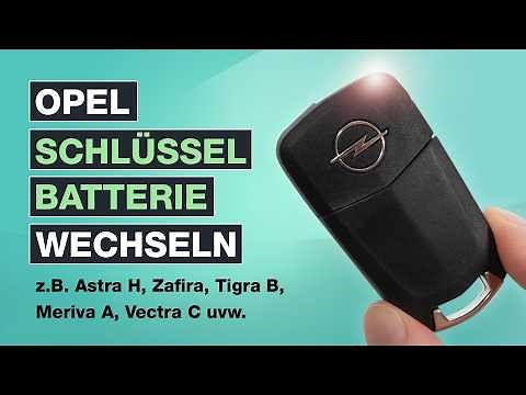 Opel Astra key battery replacement | Zafira, Tigra, Meriva & Vectra | Here's how! Testventure
