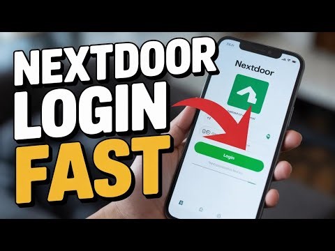 How to login to Nextdoor app - Fast Access