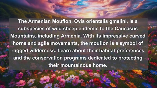 Unveiling Armenias Wildlife Wonders: Top 10 Native Animals You Must See!