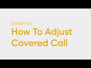 How To Adjust Covered Call Positions