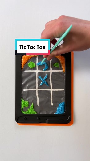 Who’s up for another round? ❌🅾️ #doodlejamz #tictactoe #tictactoegame #funwithfriends #sensoryboard #sensoryplay #momtok #sensorybin #homeschool #activitiesforkids