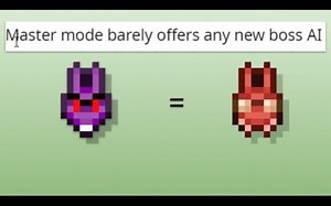 Terraria Master Mode in a nutshell