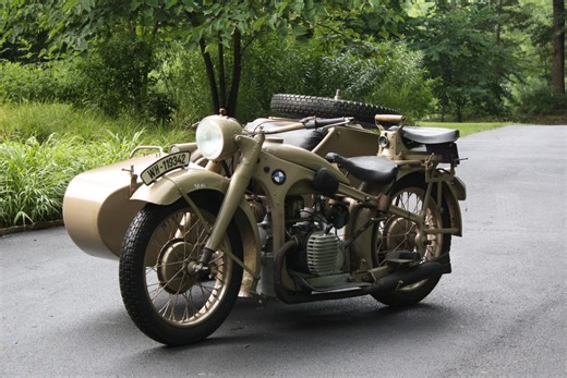 1939 BMW R12 with Sidecar