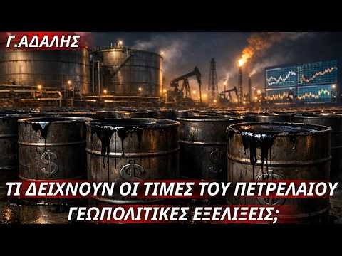 Γεώργιος Αδαλής: Τι δείχνουν οι τιμές του πετρελαίου-Βλέπει η αγορά γεωπολιτικές εξελίξεις;