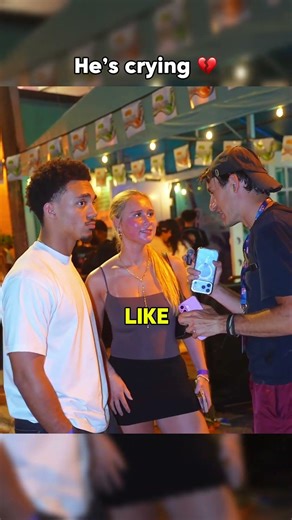 He’s crying 😭 #loyaltytest #uncoverrealities #interview #datingdrama