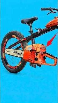 Million Dollar Idea Every Home Needs - DIY Gas Bicycle Project with Chainsaw Parts