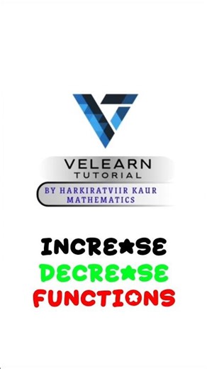 Visualizing Increasing vs. Decreasing Functions. #Manim #MathAnimation #Mathematics #StudyGram