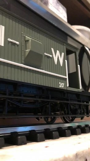 Brake van back on the rails #thomasthetankengine