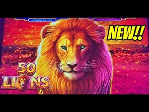 🔥🔥BRAND NEW (so fun) SLOT! 50 Lions Flaming Fortune!🔥🔥