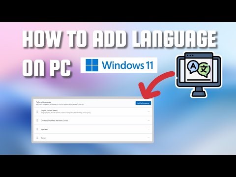 How to Add language On PC Windows 11