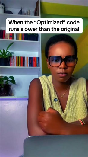 Why Optimized Code Can Sometimes Run Slower