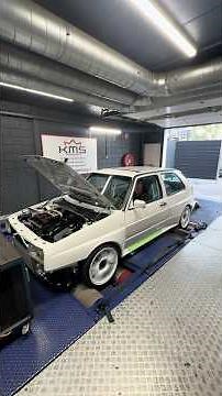 Golf II Rallye R32 Turbo 4motion on the dyno