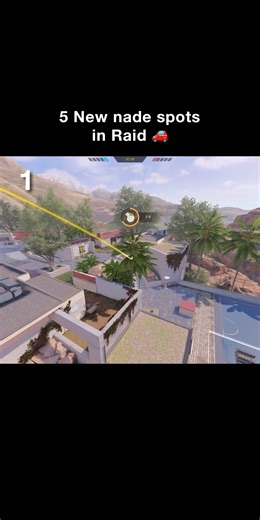 5 New nade spots | Raid 🚗 #codm #callofdutymobile #codmclips #codmobile #codmobileclips