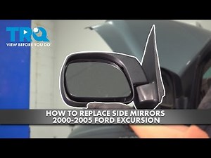 How to Replace Side Mirrors 2000-2005 Ford Excursion