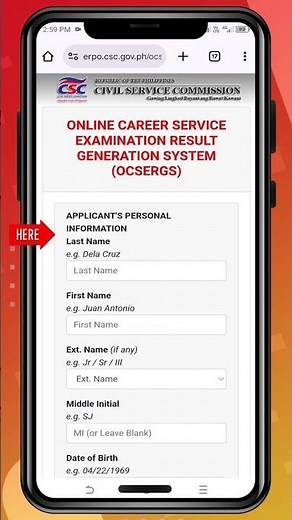 How to check Civil Service Exam Results and Rating online #civilserviceexam #civilservice