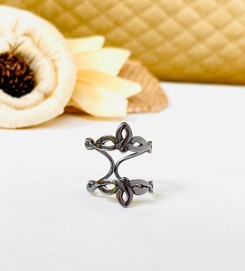 Adjustable Sterling Silver Finger Splint Ring: EDS Arthritis Support - Etsy