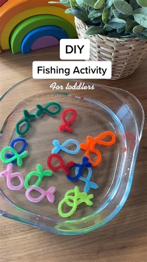 Fishing Activities for Toddlers: DIY Fishing Rod Stick
