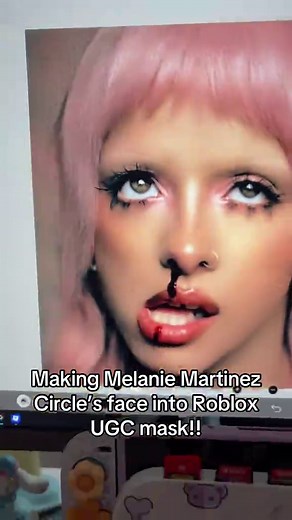 Creating a Melanie Martinez Inspired Roblox UGC Mask