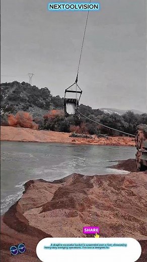 Powerful & Efficient: Dragline Excavator Bucket Next Machine Innovation Sand Mining System