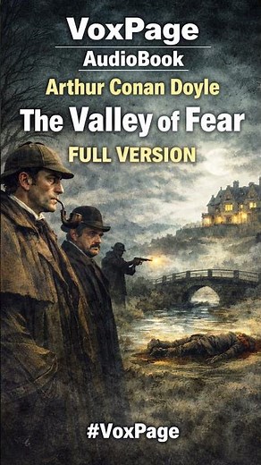 The Valley of Fear Full Audiobook Arthur Conan Doyle Sherlock Holmes Complete Audio Book in English