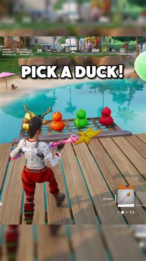 The Fortnite Duck Race 😮