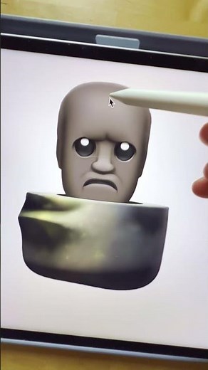 🗿🗡 Moai Emoji part 2 #emoji #procreate