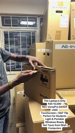 A laptop for only KSh 10,000 — perfect for students and everyday use 💻📚 Touchscreen, portable, and reliable for online classes, assignments, and browsing. If you want the most affordable laptop option, this is it. Get yours now from Shah Computers. #StudentLaptop #AffordableTechKe #BackToSchoolKe #BudgetLaptop #ShahComputers