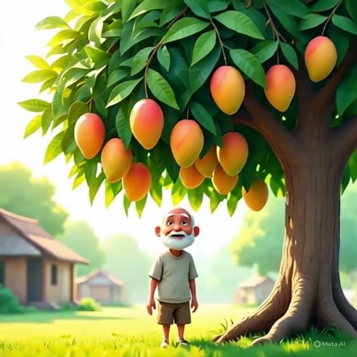 🌳 Uncle’s Magical Mango Tree 🍋✨ | Heartwarming 3D Short Animation