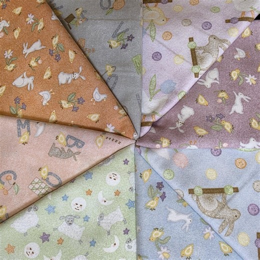 Little Chicks Flannel Fat Quarter Bundle: Maywood Studio Kids Fabric - Etsy