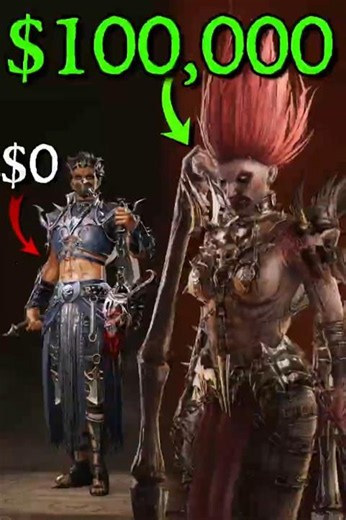 $0 vs $100,000 Diablo Build