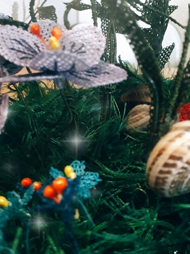Artificial Flower Arrangements in a Glass Dome