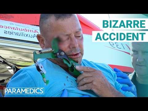 Gardener Impaled By His Own Pruning Shears | Paramedics