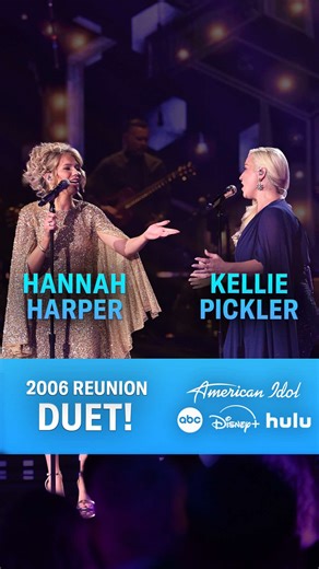 Perfect pairing! @hannahharperofficial @Kellie Pickler turn heartbreak into something beautiful. ❤️‍🩹 #americanidol 🎤: “A Broken Wing” by Martina McBride