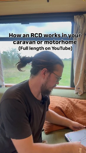 A question I see a fair bit of confusion about is ‘How an RCD works in a caravan or motorhome’ The long version is uploading to YouTube as I type this so keep an eye out for it! Got other ‘how does this work questions?’ Let me know and I can cover them in a long video! Cheers #caravanwiring #wiringaninverter #offgridcaravan | Zero Grid Australia