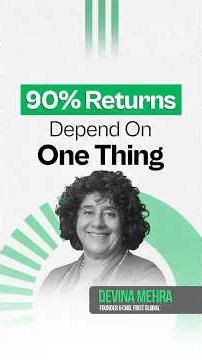 This one thing ensures that you earn the best returns