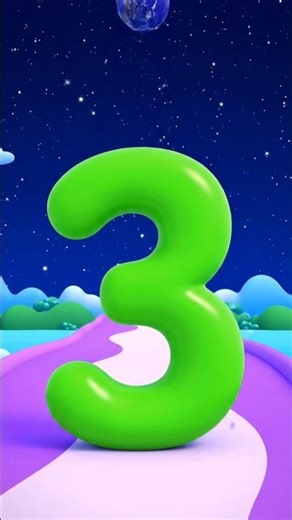 123 Number | 123 Song | Learn Numbers | Nursery Rhymes #shorts #cartoon #babysongs
