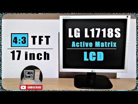 LG L1718S TFT Monitor 8ms Active Matrix LCD 1280 x 1024 SXGA