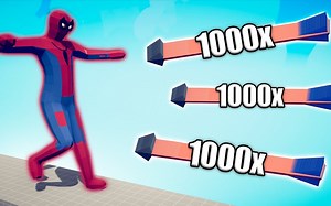 蜘蛛侠巨人vs 1000x超功率部队-TABS 2023完全准确的战斗模拟器