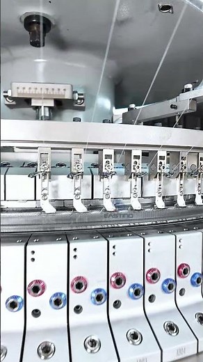 34“ electronic jacquard circular knitting machine #eastino #circularknittingmachine