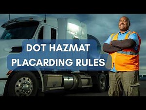 DOT Hazmat Placarding Rules in 2 Minutes (Avoid CSA Hits)