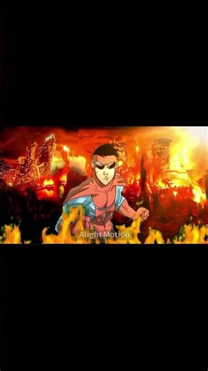 First invincible animation | Credits to the animations | #alightmotion #invincible #omnimark