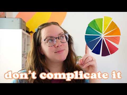 getting inspiration for color palettes 🎨 (color wheel basics, finding inspo)