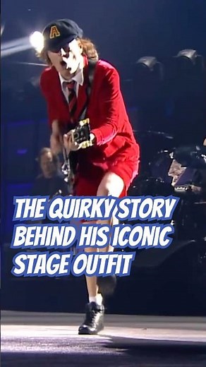 Why Does Angus Young Wear a Schoolboy Uniform? The quirky story behind his iconic stage outfit