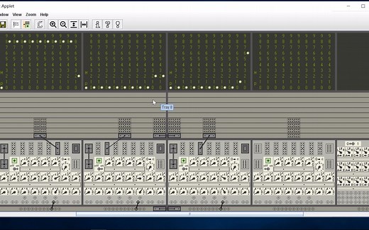 用ENIAC做简单运算时的数据流向