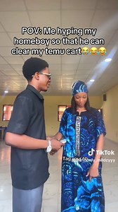 POV: Hyping Your Friend to Clear Your Temu Cart